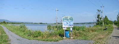 Panorama Marais des Landry - Cliquer pour pleine grandeur