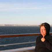 En vue de la Peninsula Valdès Voyage en Argentine et Chili.