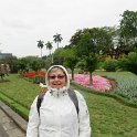 Jardin entre le Mausolée et la Pagode au Pilier Unique