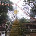 Pagode Tay Phuong, sculptures en bois de teck
