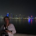 Vue de la ville à partir du port de Doha