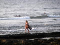 En bord de plage de Los Cristianos