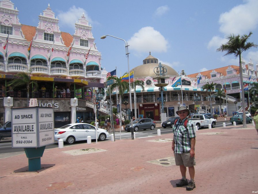 Une journée sur l'ile d'Aruba - On visite Oranjestad à pieds