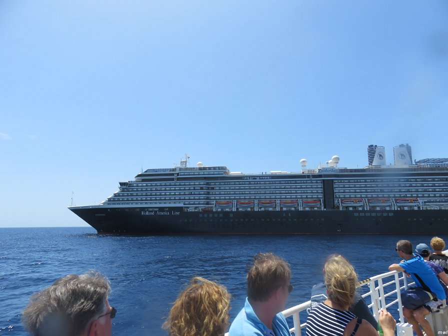 C'est déjà le retour vers le Zuiderdam