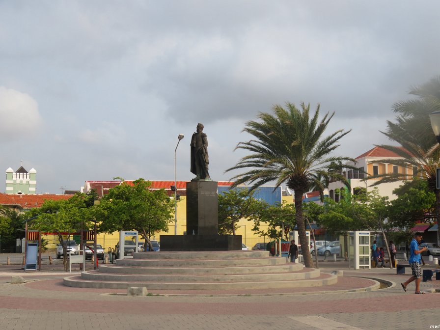 Marche dans Willemstad - Curaçao