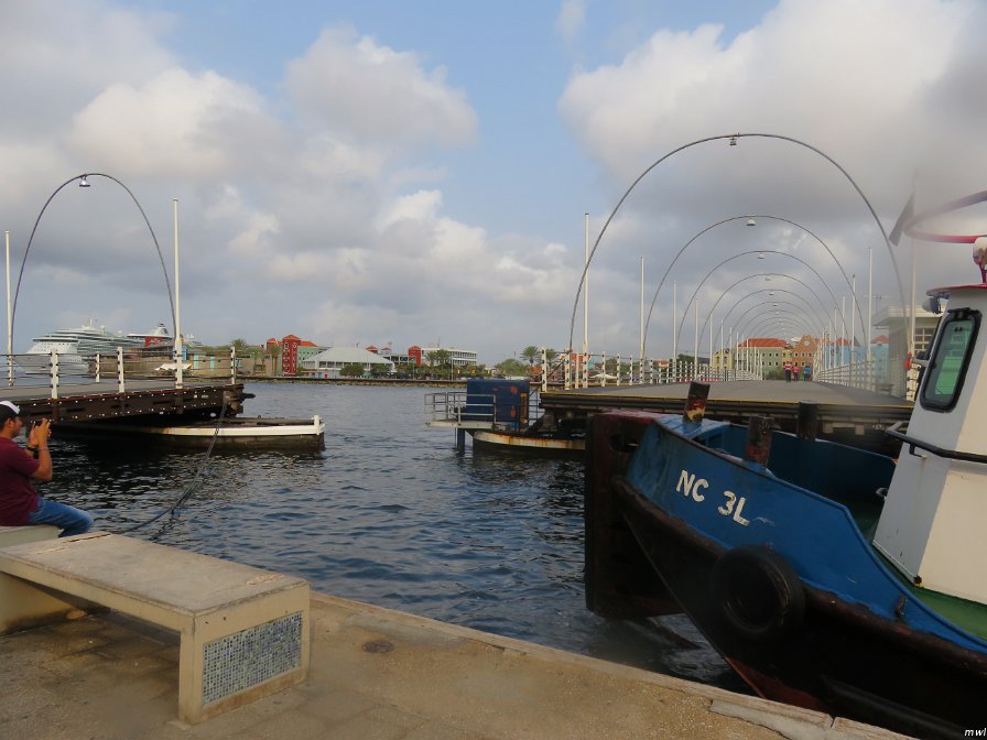 Marche dans Willemstad - Curaçao