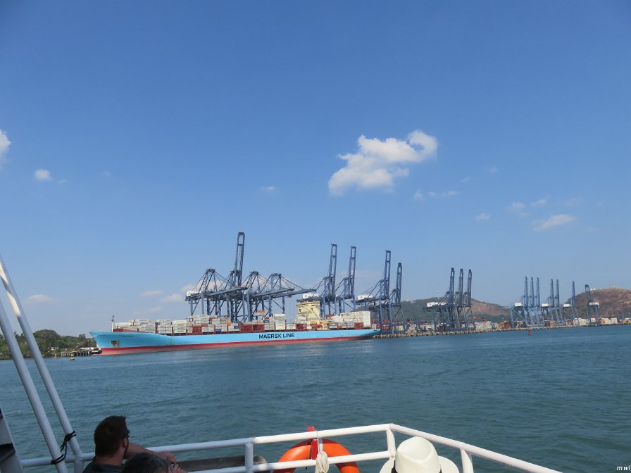 Fini les écluses - En route vers le Pacifique