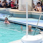La piscine du bateau