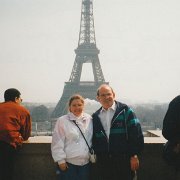 La tour Eiffel du Trocadéro