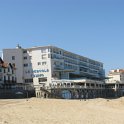 Sur la plage du centre-ville