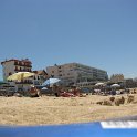 Sur la plage du centre-ville