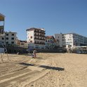 Sur la plage du centre-ville