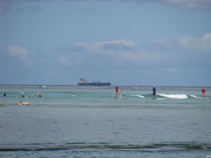 Plage de Waikiki