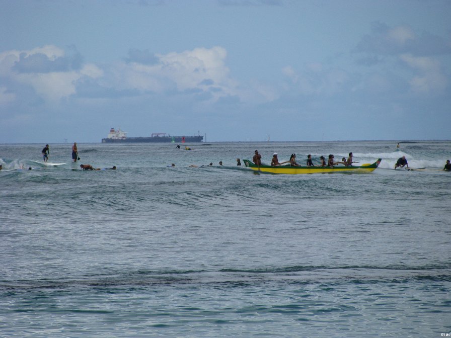 Plage de Waikiki