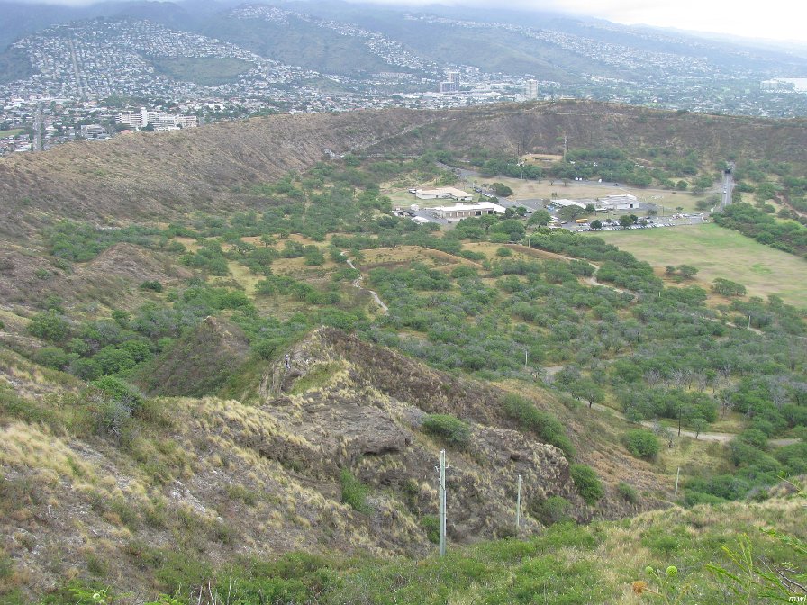 Visite du cratère Diamond Head