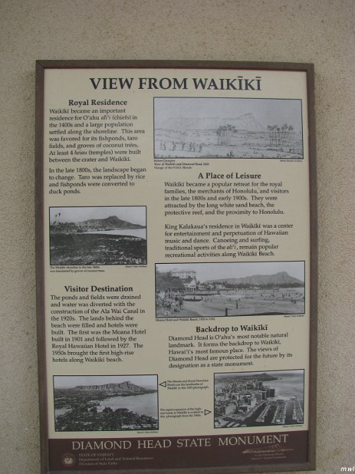 Visite du cratère Diamond Head