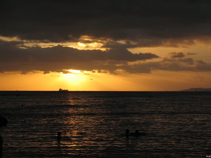 Plage de Waikiki