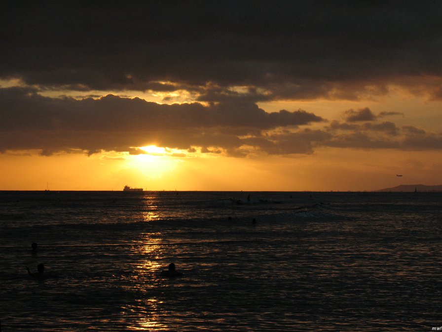 Plage de Waikiki