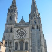 Loire Cathédrale de Chartres, la plus belle cathédrale d'Europe.