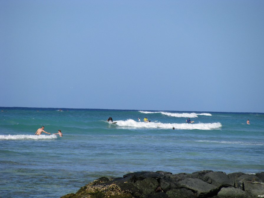 Plage de Waikiki