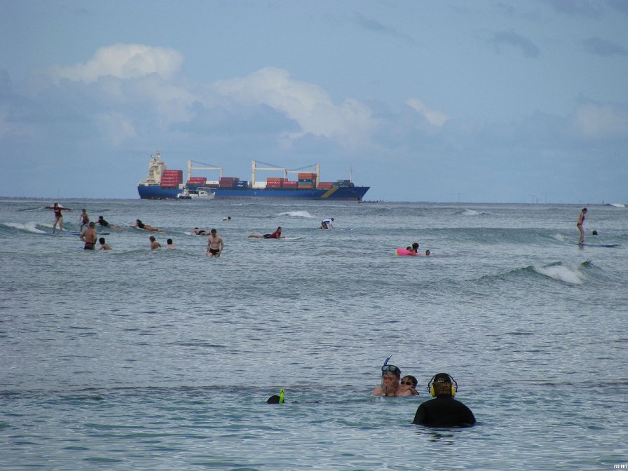 Plage de Waikiki