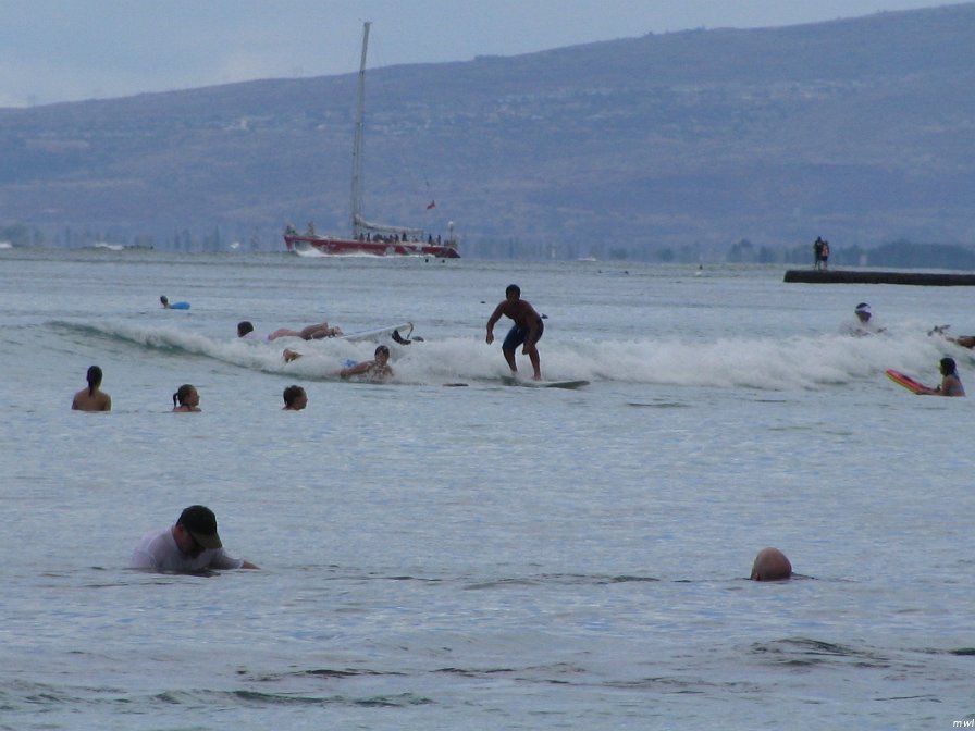Plage de Waikiki