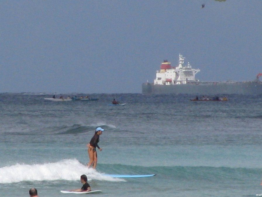 Plage de Waikiki