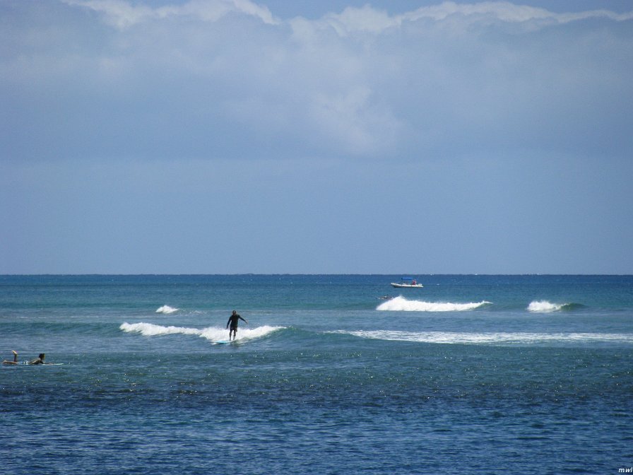Ala Moana Beach Park - Centre ville de Honolulu