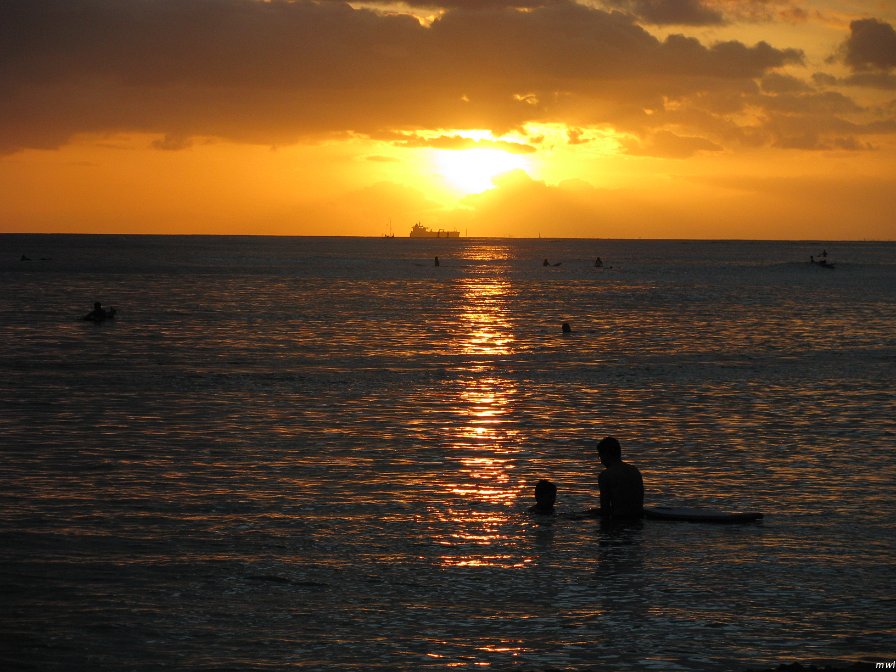 Plage de Waikiki