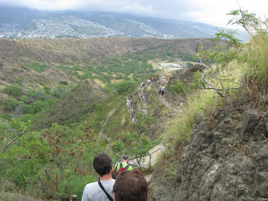Visite du cratère Diamond Head