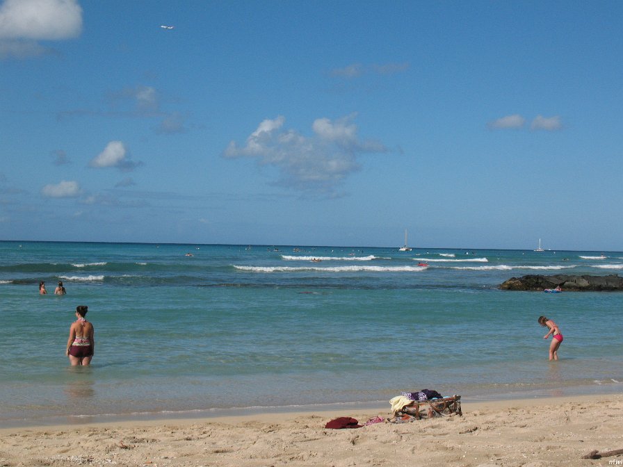 Plage de Waikiki