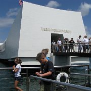 Visite USS Arizona dans le port Pearl Harbor