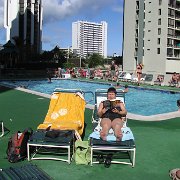 Piscine du Waikiki Banyan