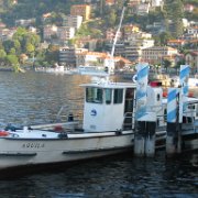 En bateau sur le Lac de Côme de Côme à Moltrasio
