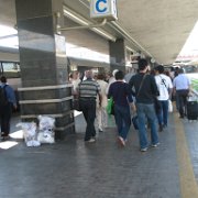 La gare de Naples