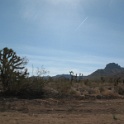 Dernier bout de chemin de terre vers West Grand Canyon