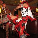 Souper et spectacle dans un resto de la Plaza de Armas