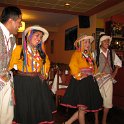 Souper et spectacle dans un resto de la Plaza de Armas