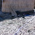 Les îles flottantes en roseaux des Uros sur le lac Titicaca