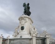 Marche au centre-ville de Lisbonne