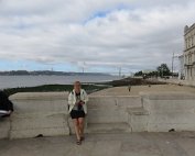 Marche au centre-ville de Lisbonne