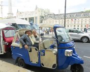 Tour du centre-ville de Lisbonne en touk-touk